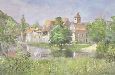 On the River Lot, 1991 by Tim Scott Bolton